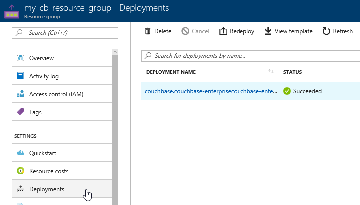 Azure deployment