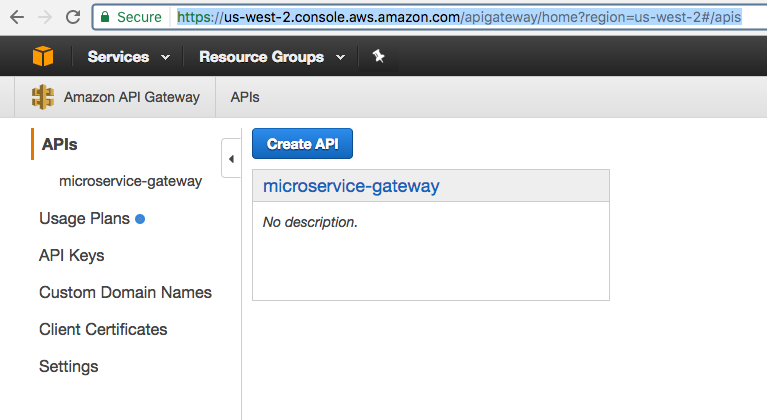 AWS SAM Microservice API